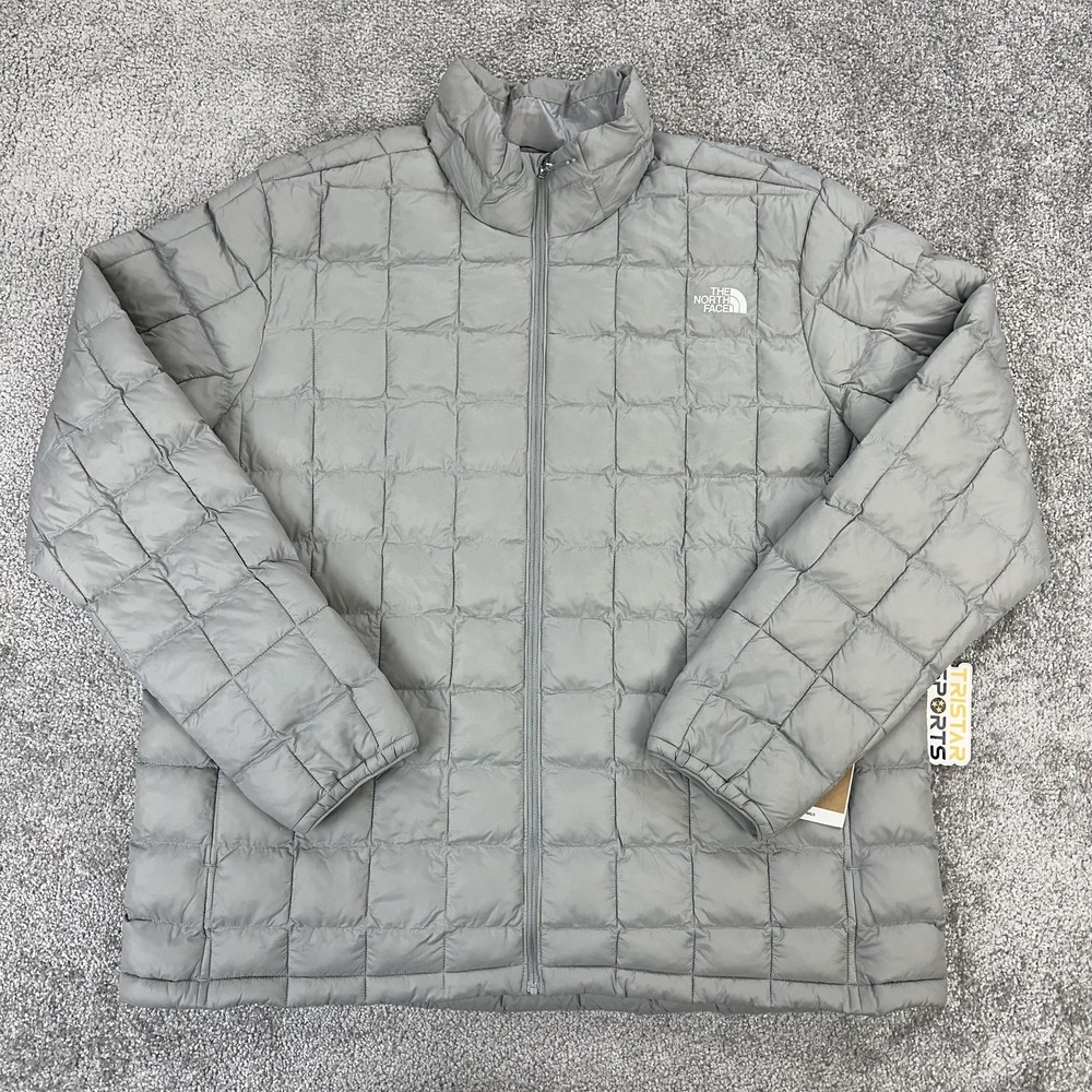 The North Face Jacket Mens 2XL Meld Grey ThermoBall Eco Puffer Slim Fit NF0A5GLL